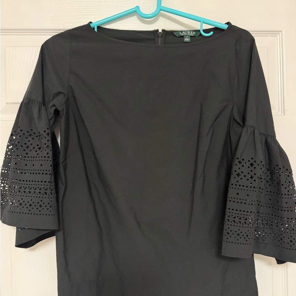 POLO Ralph Lauren Women’s Blouse Black 3/4 Sleeve Size S